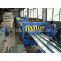 Máquina de formación de rollo corrugado de hoja plana Sanxing